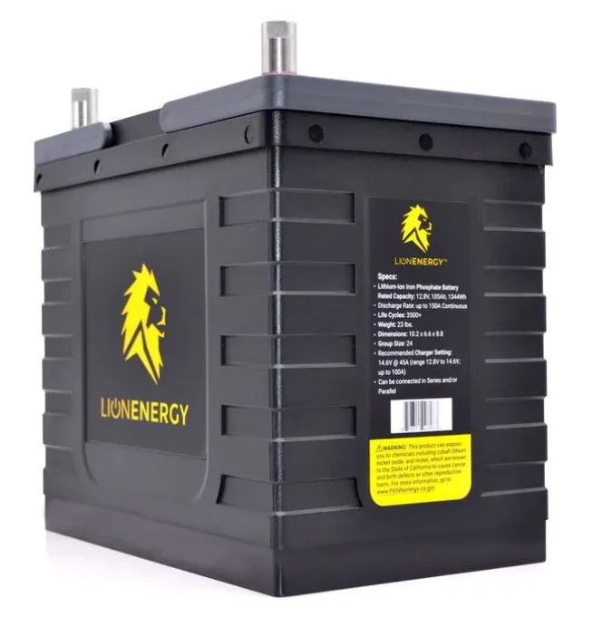 Lithium Battery 105AH w/BT